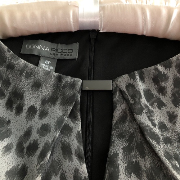 Donna Ricco Sleeveless Fit & Flare Dress - Picture 6 of 6